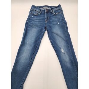 Old Navy Rockstar Mid Rise 26 Dark Wash Jeans‎